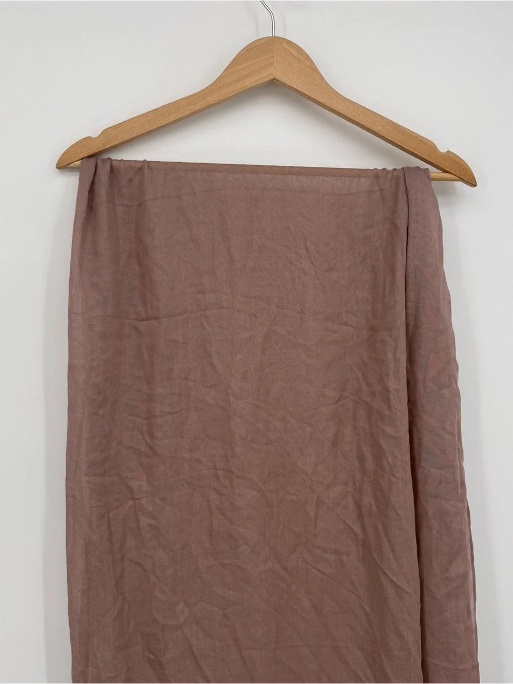 Unbranded Dusty Rose Lightweight Scarf Accessory Wrap Shawl